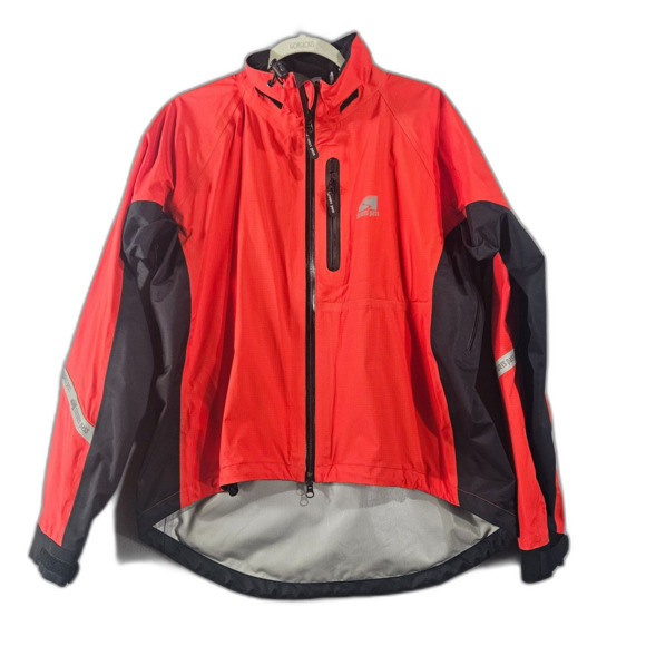 Showers Pass Womens Century Cross Country Jacket Medium Red Waterproof - Picture 1 of 10
